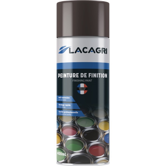 Peinture de Finition Brun Fiat Aerosol 400ML Lacagri référence fournisseur 234670